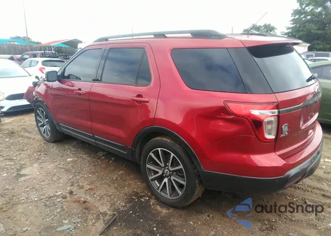 2015 Ford Explorer Xlt z USA, uszkodzony, nr VIN 1FM5K7D86FGB10636